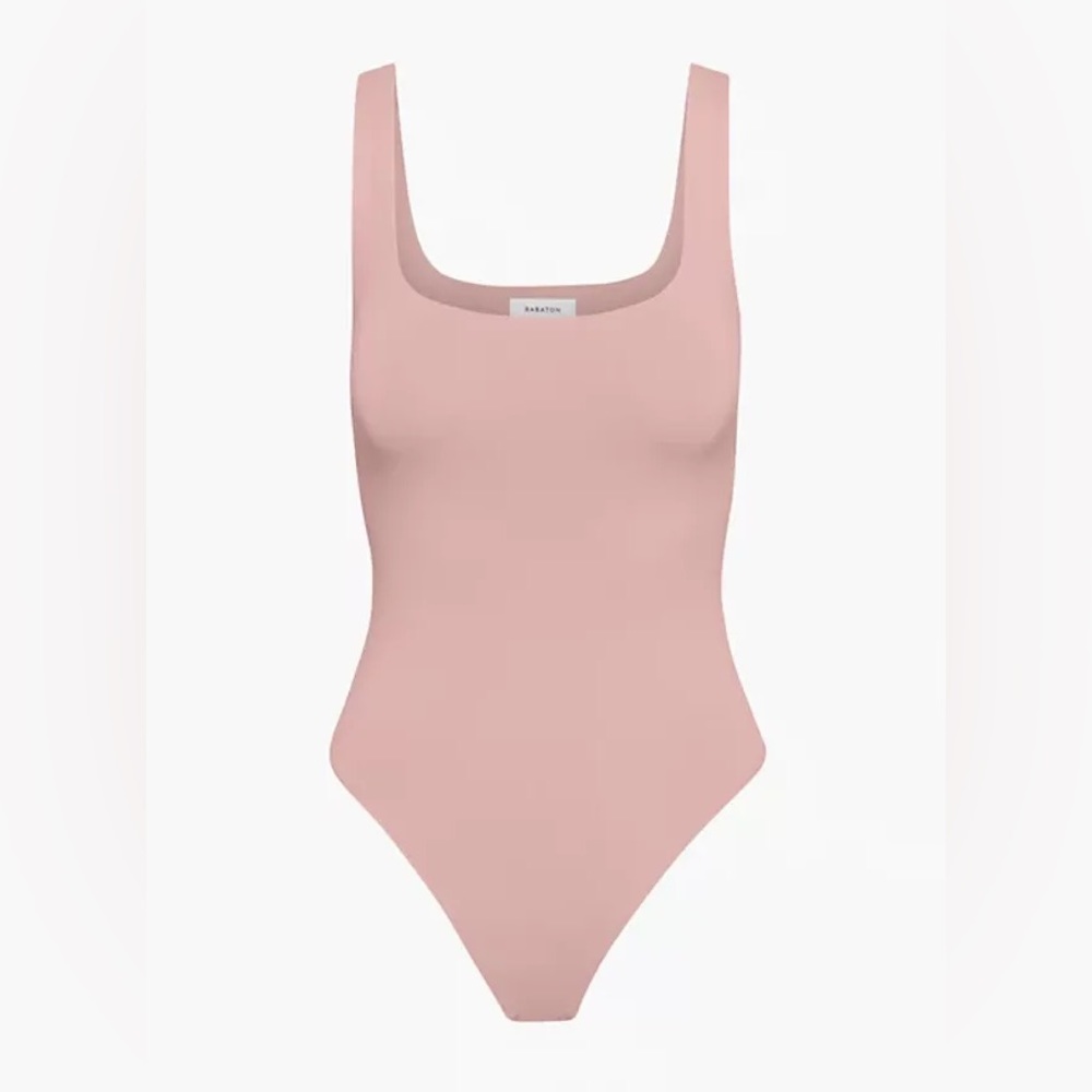 Aritzia Babaton Contour Squareneck Bodysuit sleeveless size Large